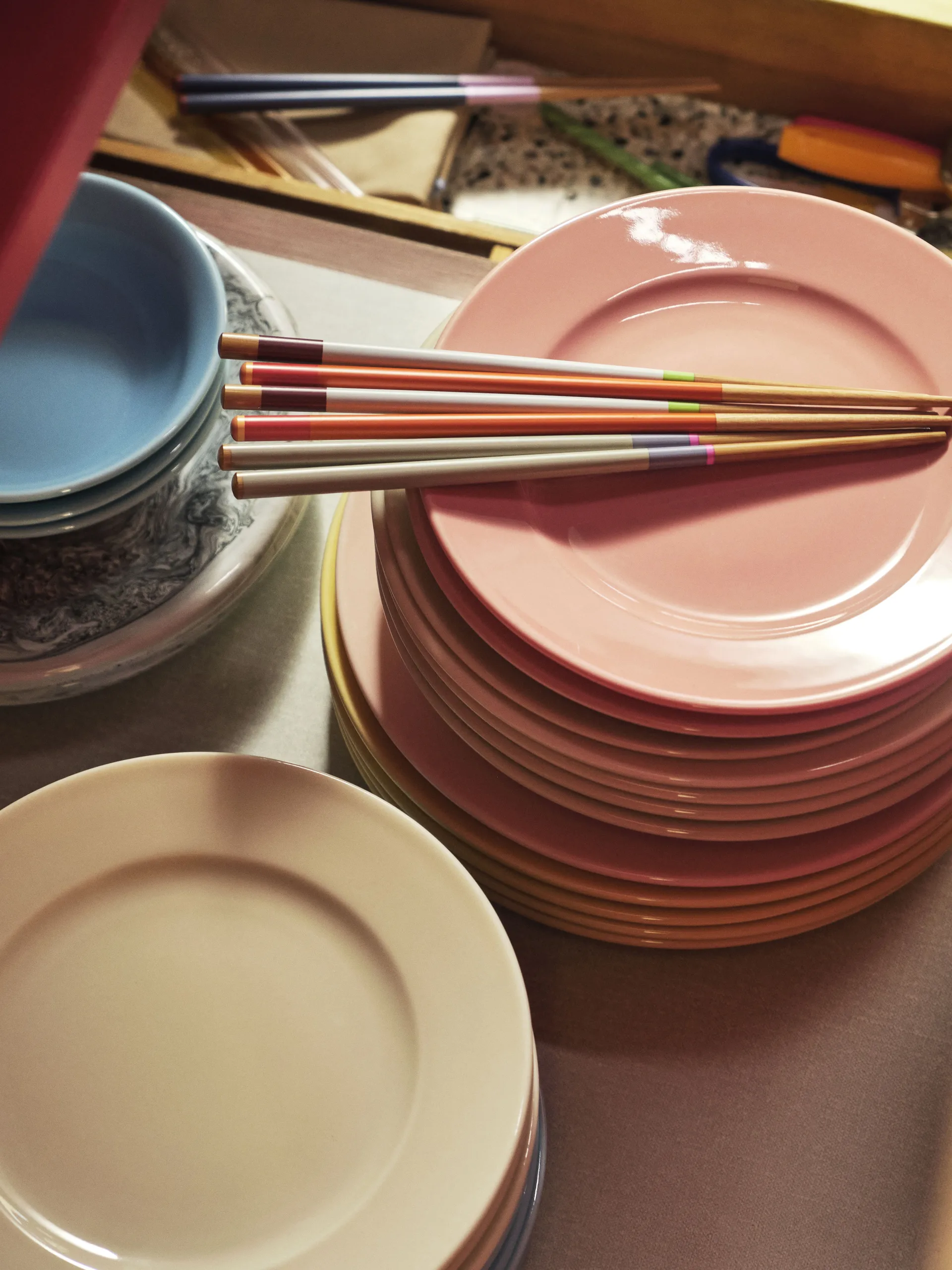 Colour ätpinnar 6-pack, Multi HAY