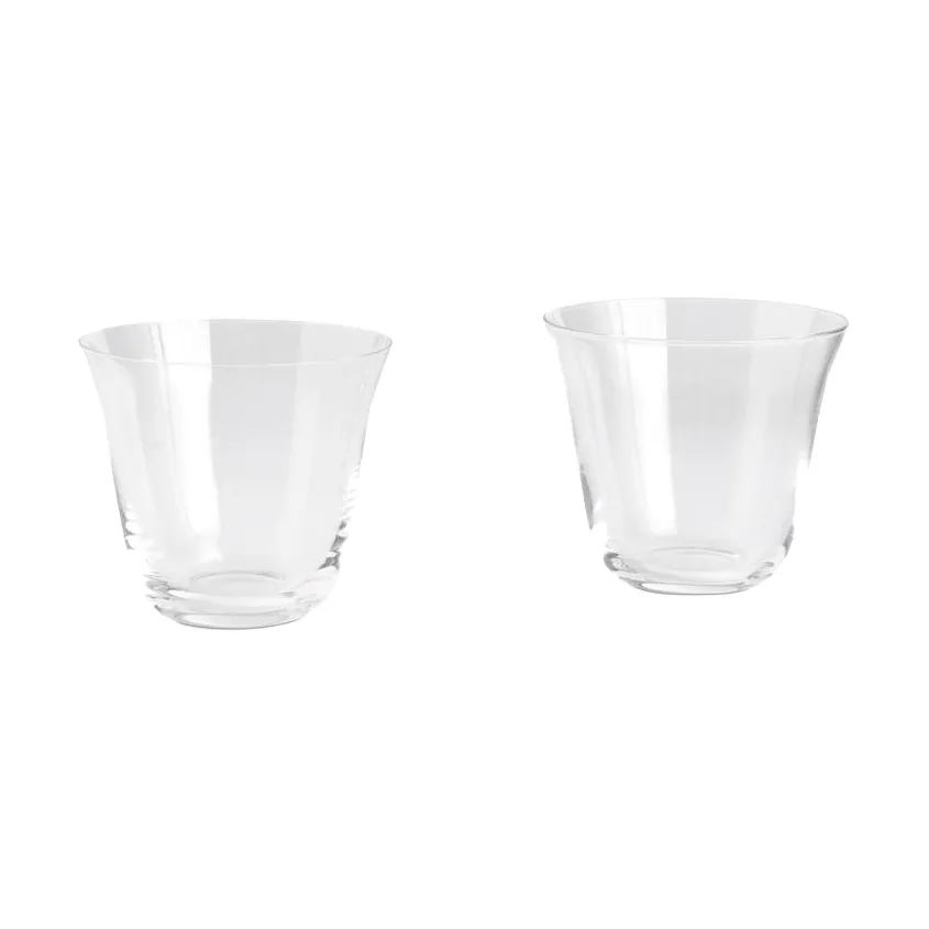HAY Curve Tumbler dricksglas 2-pack Clear
