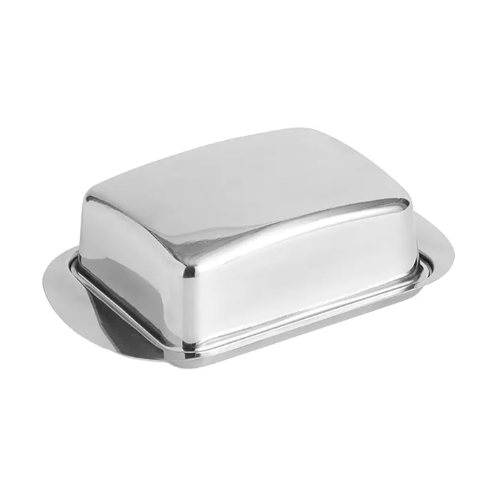 Essential Steel smörask - Rostfritt stål, 10x17 cm - HAY