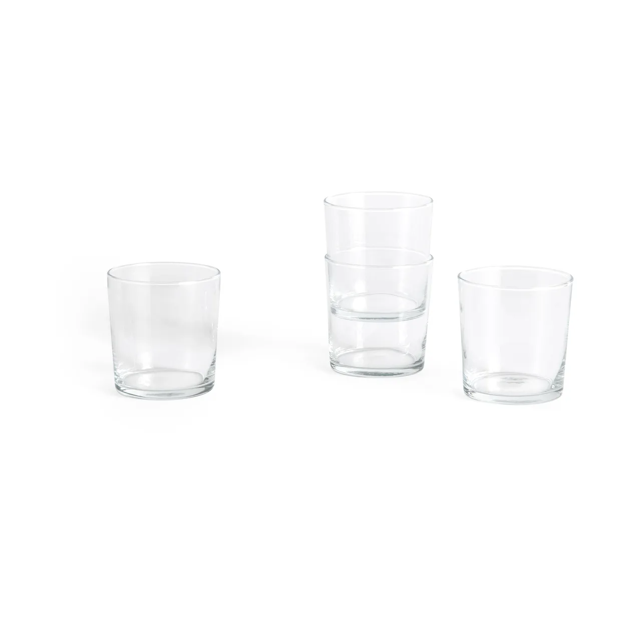 HAY Glass dricksglas M 36 cl 4-pack Klar