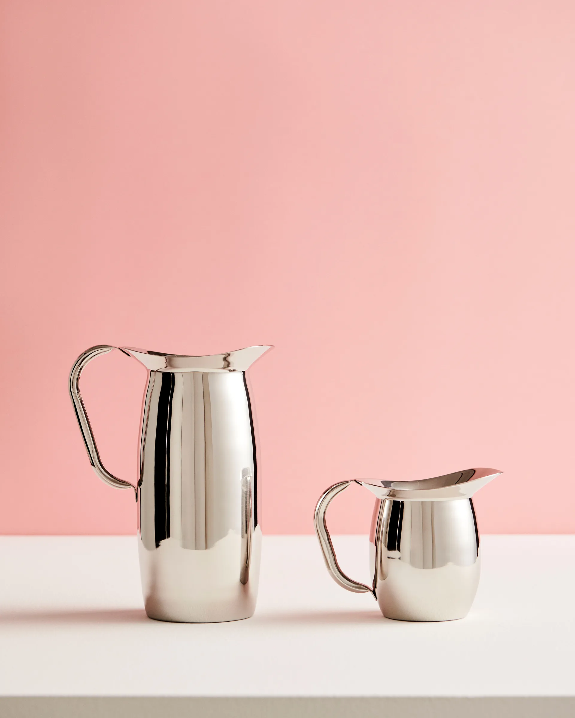 Indian Steel Pitcher kanna, Tall 0,92 L HAY