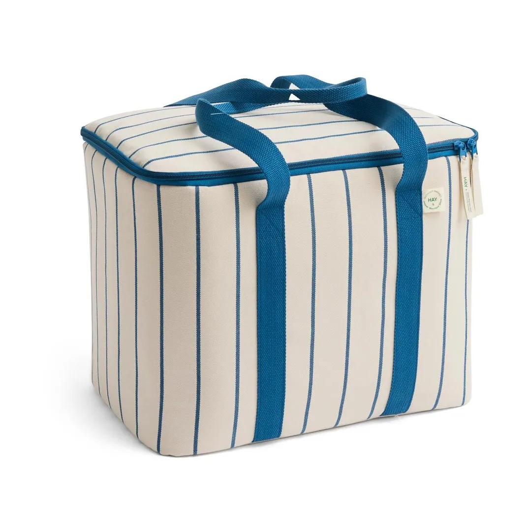 Outdoor Market kylväska, Blue-beige HAY