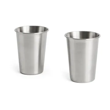 Outdoor Market mugg - Rostfritt stål, 350 ml, 2-pack - HAY