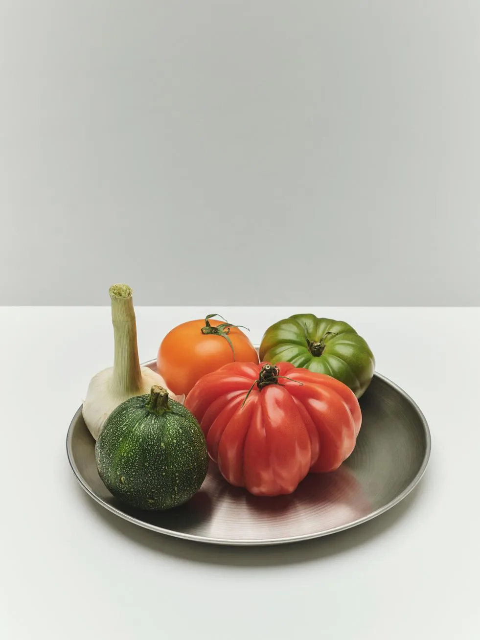 Outdoor Market tallrik, Rostfritt stål, Ø26 cm, 2-pack HAY