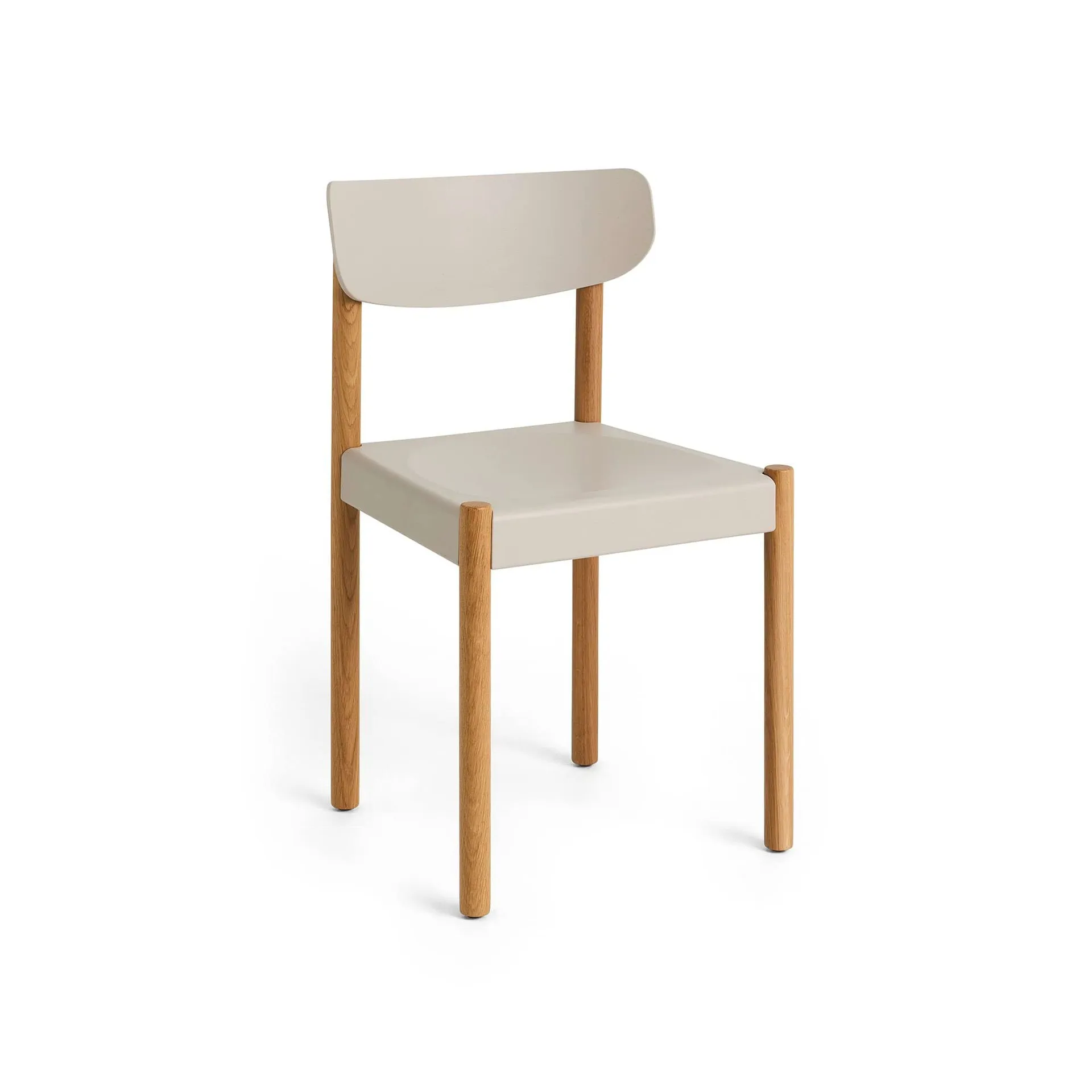 Pack Chair 10 stol, Oljad ek-chalk grey HAY Pack Chair 10 stol, Oljad ek-chalk grey HAY