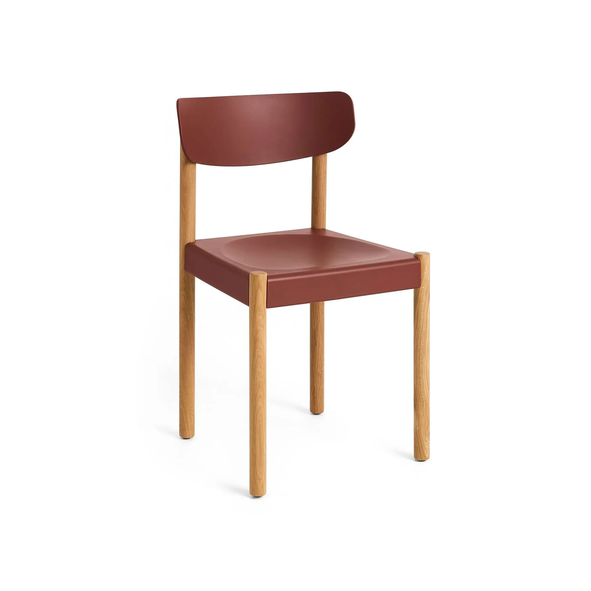 Pack Chair 10 stol, Oljad ek-hull red HAY Pack Chair 10 stol, Oljad ek-hull red HAY