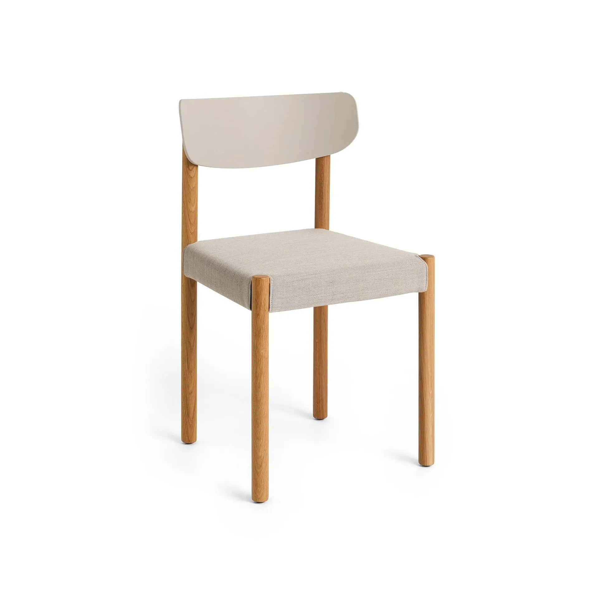 Pack Chair 11 stol, Oljad ek-chalk grey-Remix 126 HAY Pack Chair 11 stol, Oljad ek-chalk grey-Remix 126 HAY