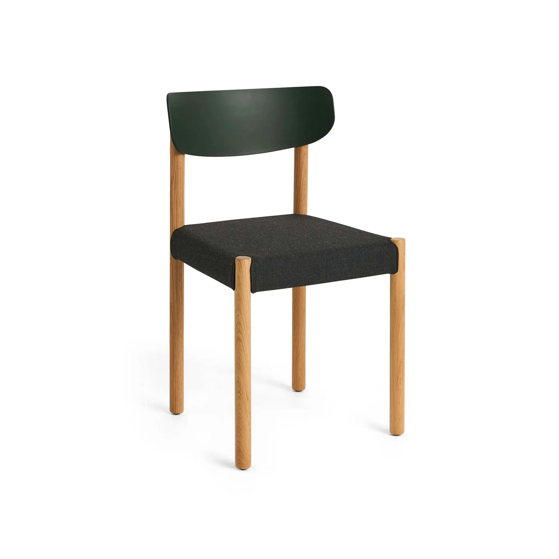 Pack Chair 11 stol, Oljad ek-palm green-Remix 973 HAY Pack Chair 11 stol, Oljad ek-palm green-Remix 973 HAY
