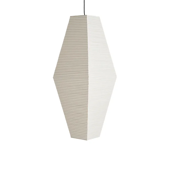 Paper Shade Prism lampskärm - Classic white, 40x110 cm - HAY