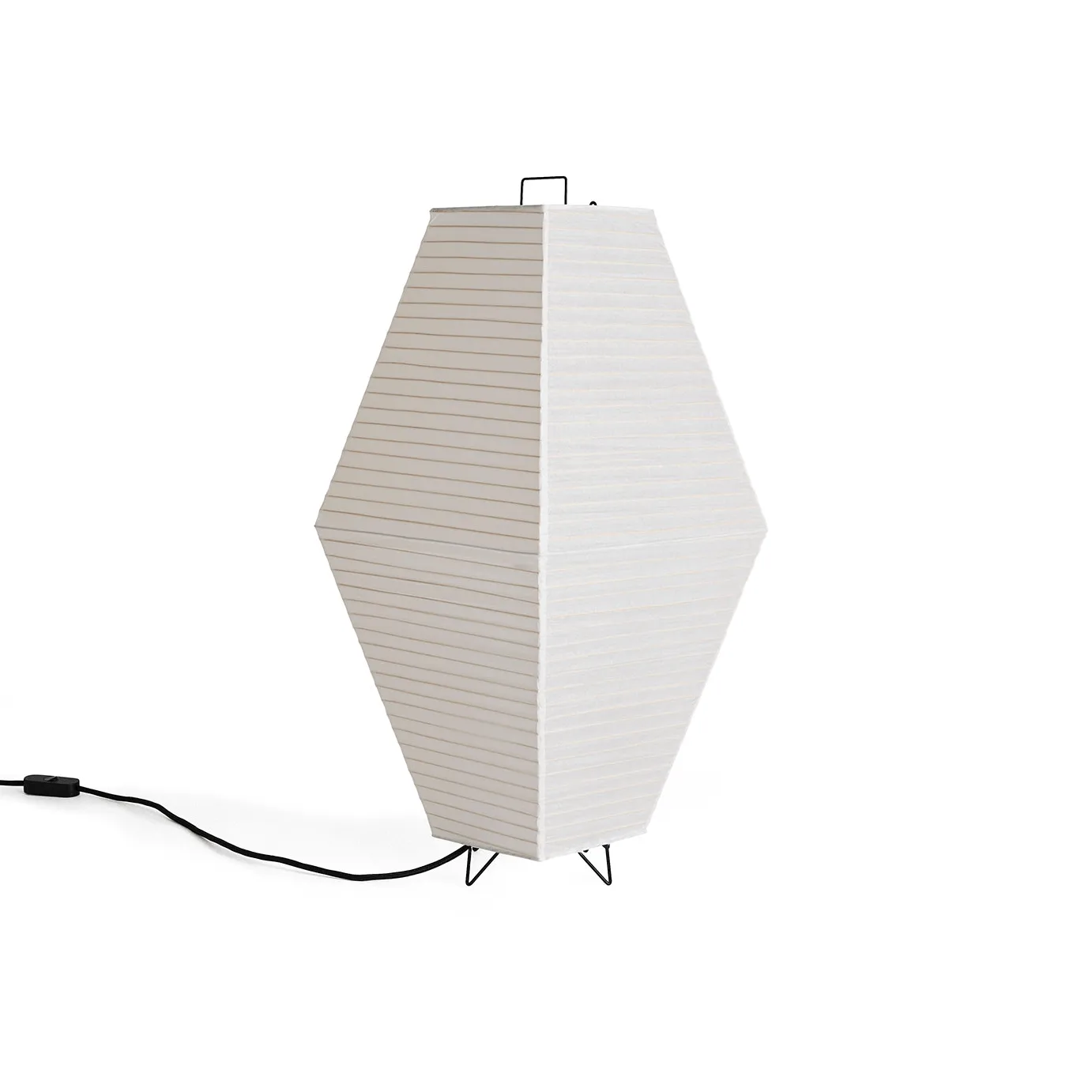 Paper Shade Prism lampskärm för golv-bordslampa, Classic white, 30x66 cm HAY