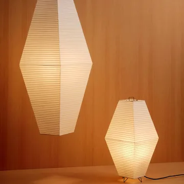 Paper Shade Prism lampskärm för golv-bordslampa - Classic white, 30x66 cm - HAY