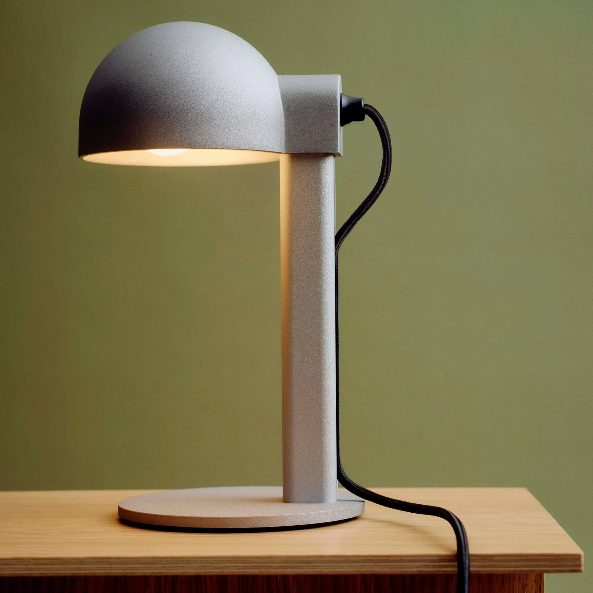 Posto bordslampa, Silver grey HAY