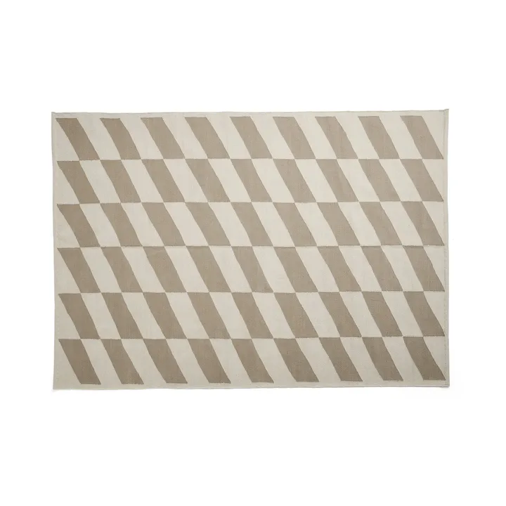 Shift Kelim matta 140x200 cm - Beige - HAY