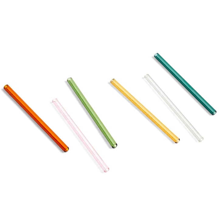 Sip Cocktail sugrör 6-pack, Multi HAY