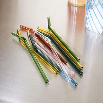 Sip Swirl sugrör 6-pack - Multi - HAY