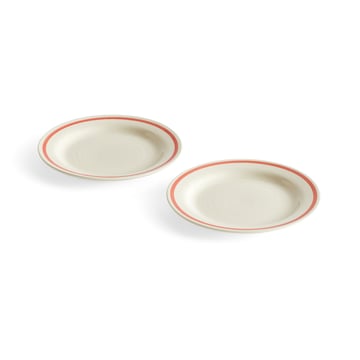 Läs mer om HAY Sobremesa tallrik Ø18,5 cm 2-pack Red