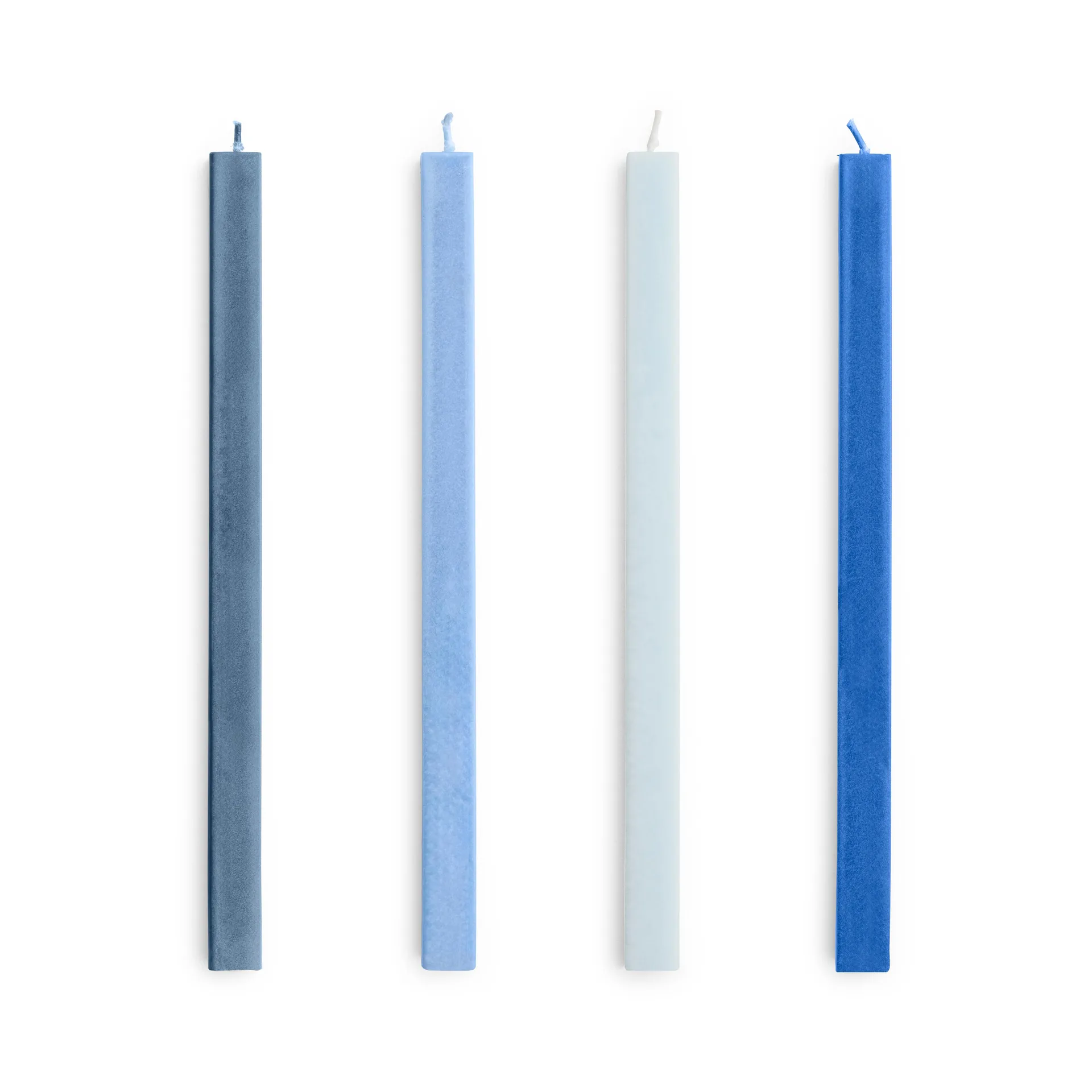 Square Candle ljus mix 4-pack, Blues HAY