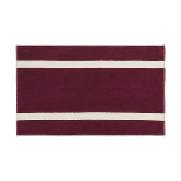 Stripe badrumsmatta - Burgundy, 50x80 cm - HAY