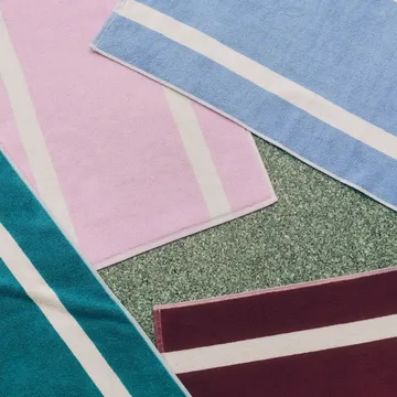 Stripe badrumsmatta - Cool pink, 50x80 cm - HAY
