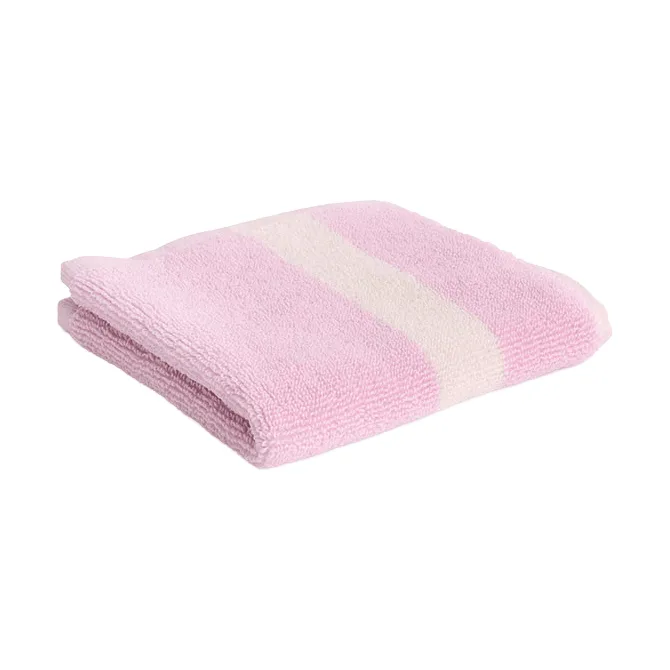 Stripe handduk - Cool pink, 30x30 cm - HAY