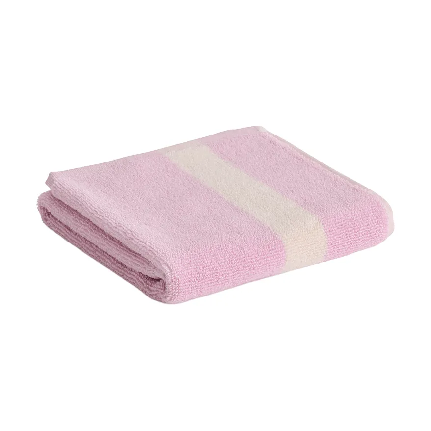 Stripe handduk, Cool pink, 40x60 cm HAY