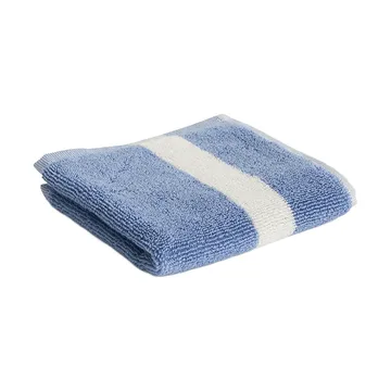 Stripe handduk - Dusty blue, 30x30 cm - HAY