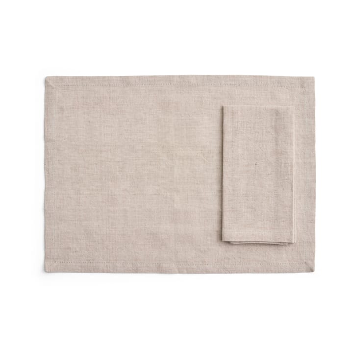 Tavolo bordtablett/servett 4-pack - Soft beige - HAY