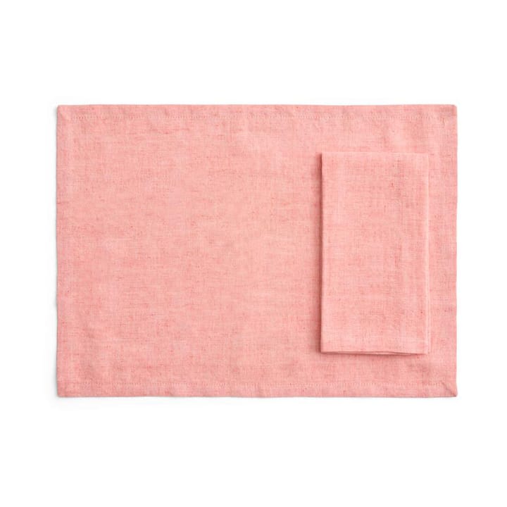 Tavolo bordtablett/servett 4-pack - Soft coral - HAY