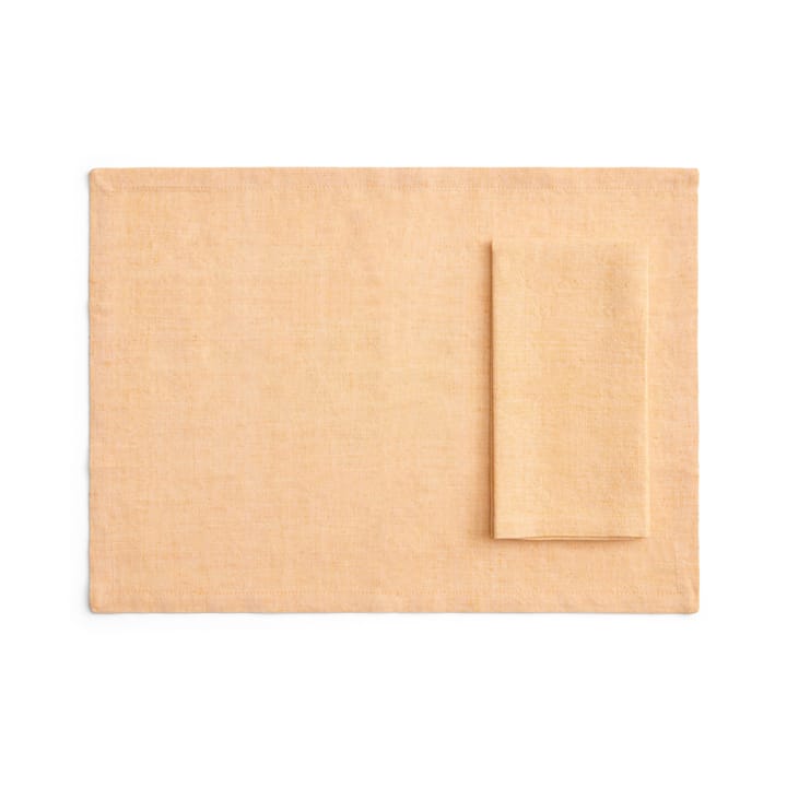 Tavolo bordtablett/servett 4-pack - Soft orange - HAY
