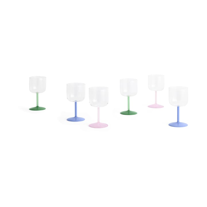 Tint vinglas 25 cl 2-pack, Grå HAY