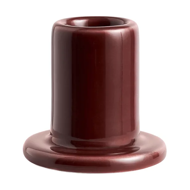 HAY Tube ljusstake 5 cm Chestnut brown