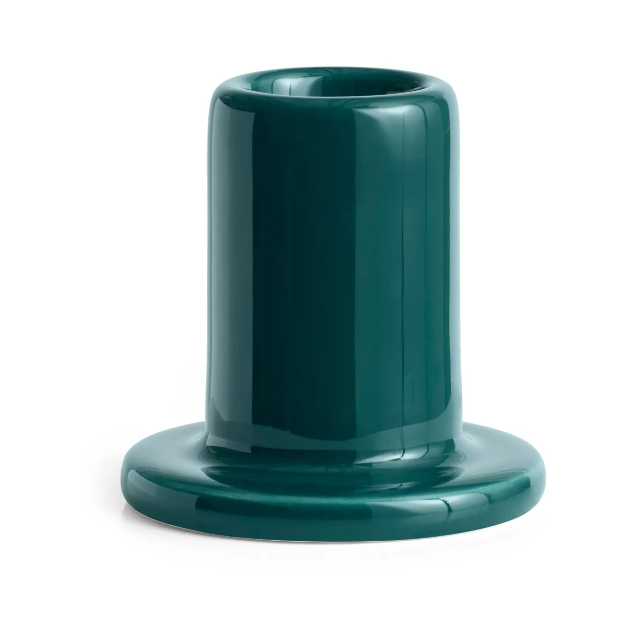 HAY Tube ljusstake 5 cm Dark green