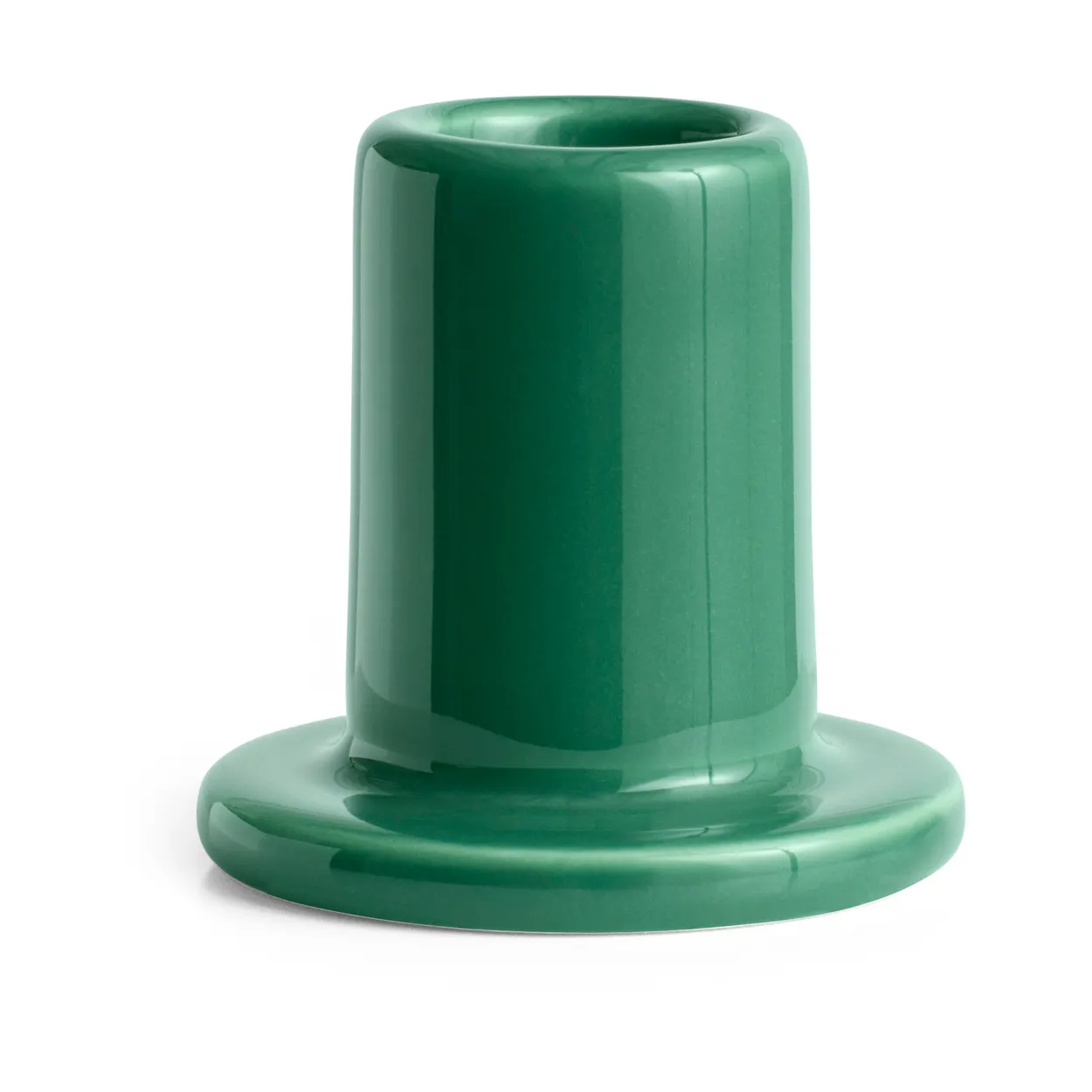 HAY Tube ljusstake 5 cm Green