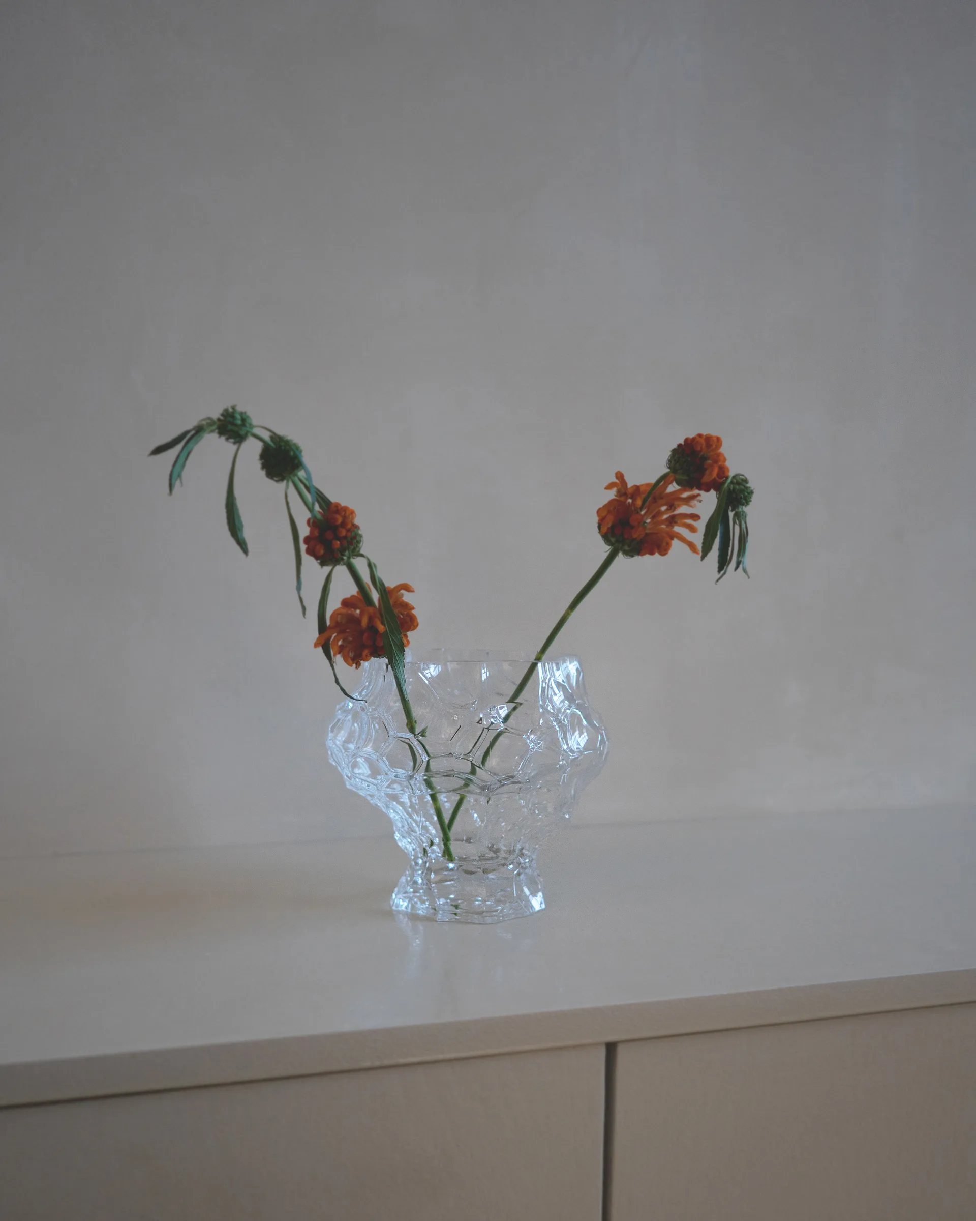 Canyon medium vas 18 cm, Clear Hein Studio