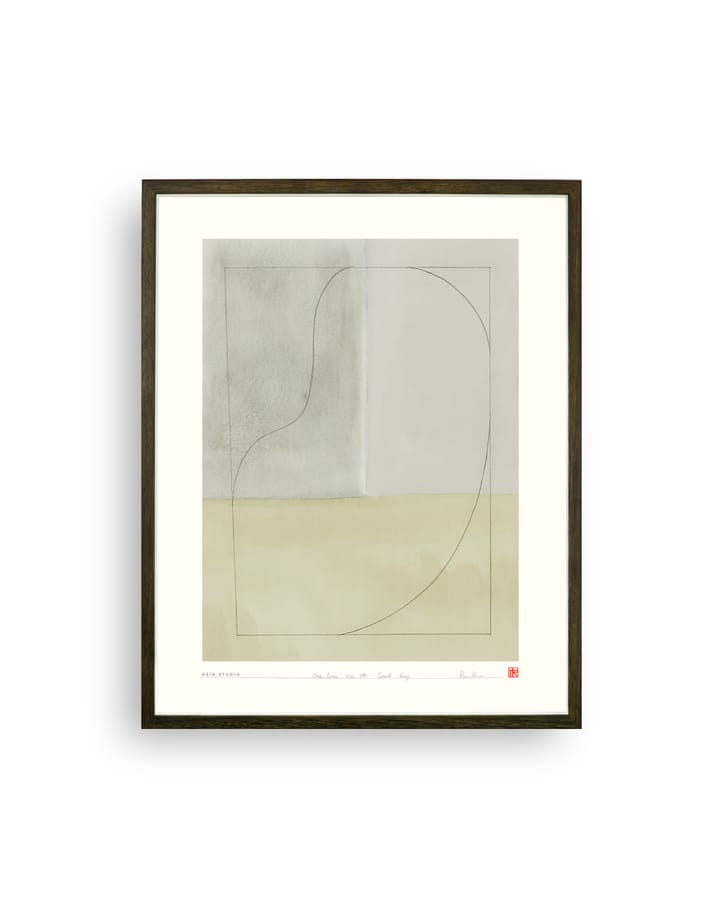 One Line poster 40x50 cm, No. 04 Hein Studio
