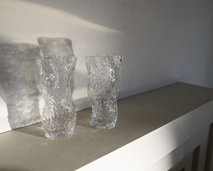 Ostrea Rock vas glas 30 cm, Clear Hein Studio