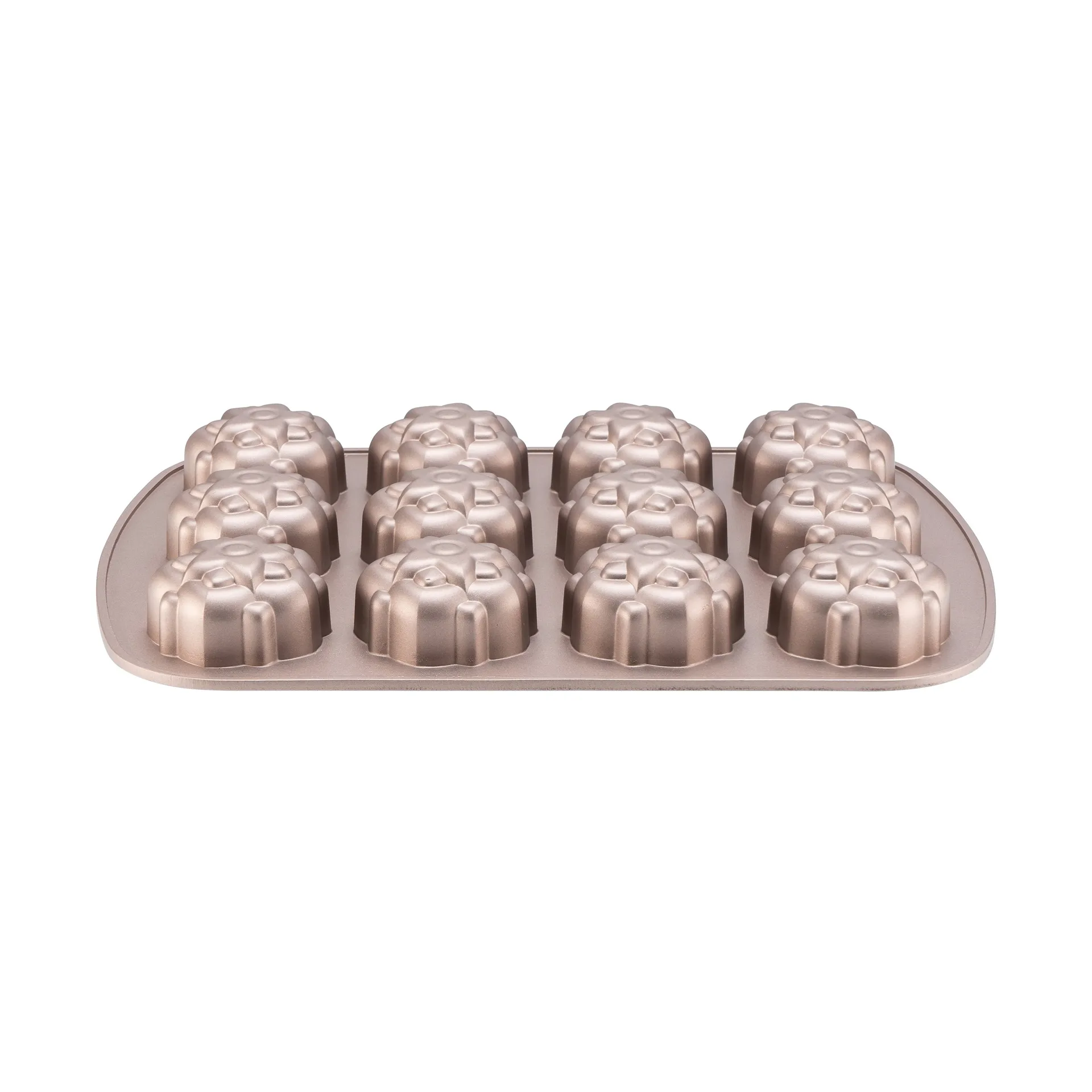 Heirol muffinsform 12 muffins, Roséguld Heirol