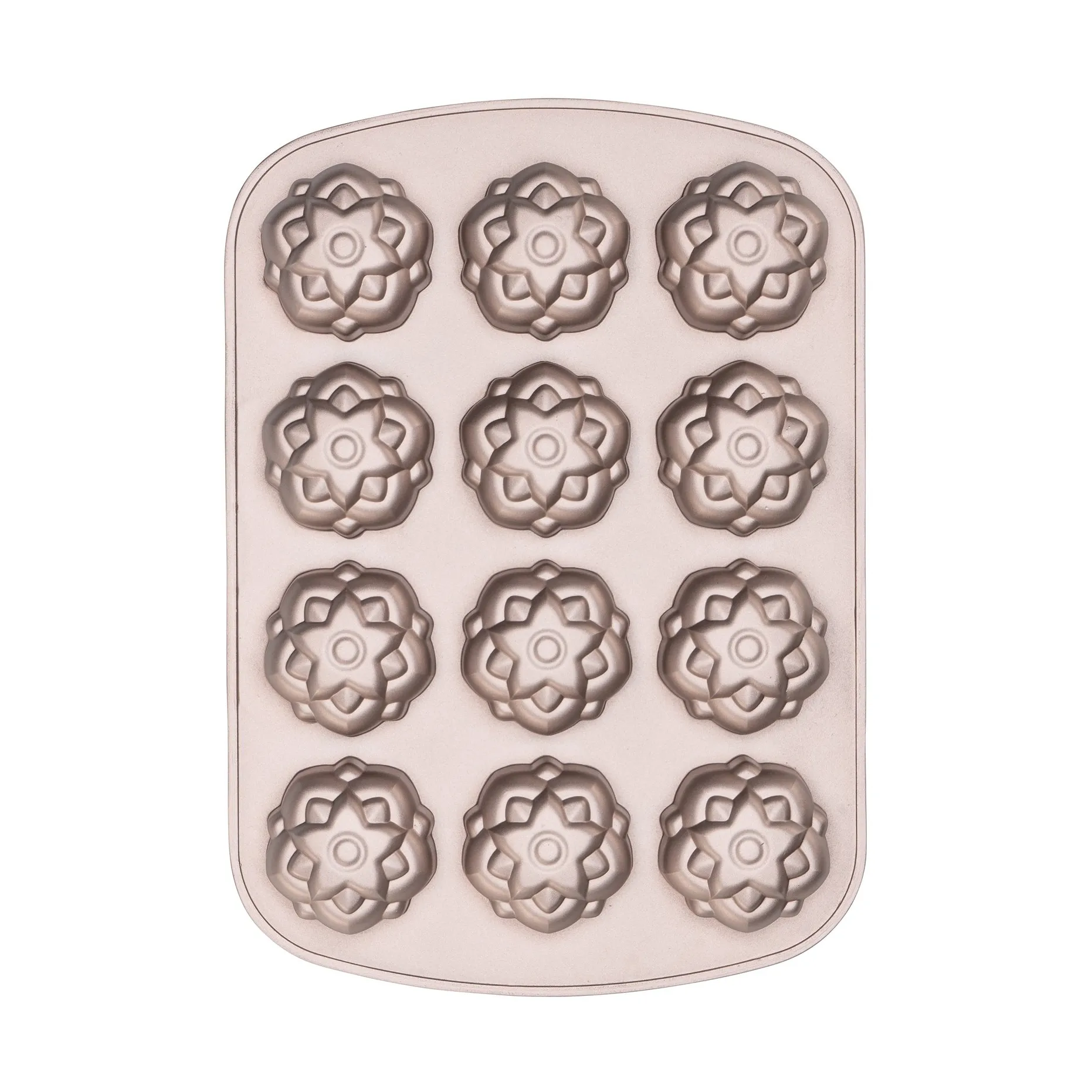 Heirol muffinsform 12 muffins, Roséguld Heirol