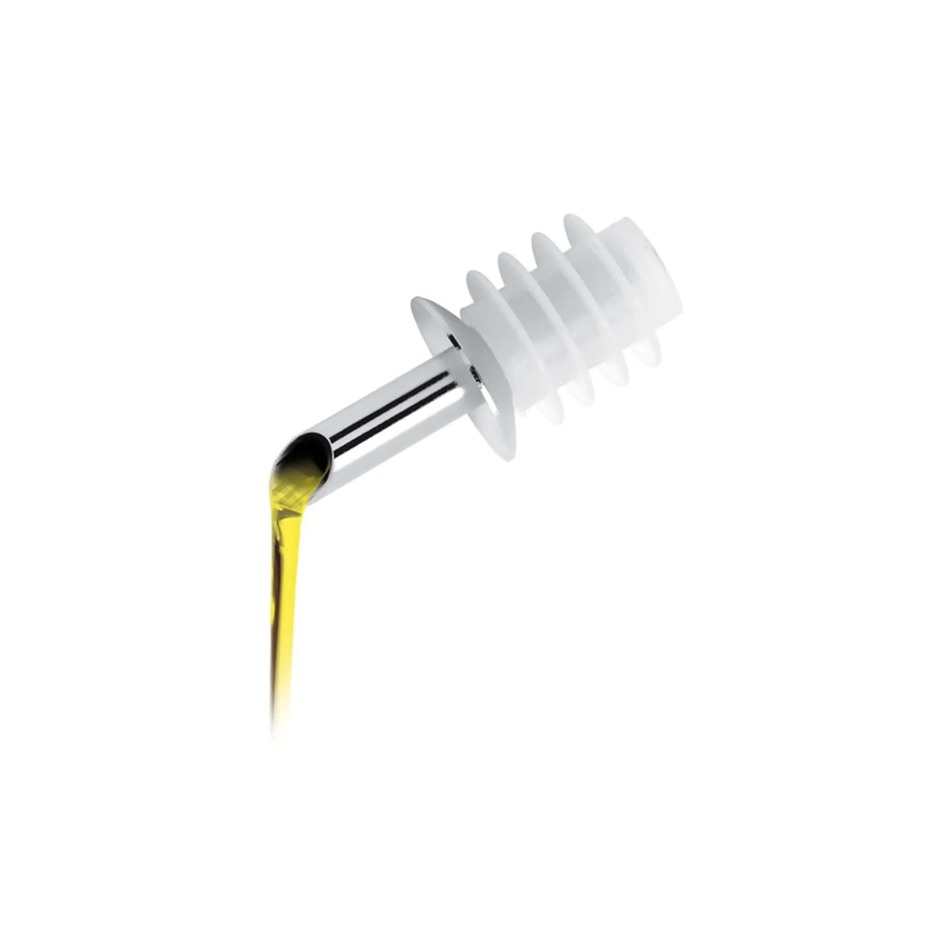 Heirol Oljepip med droppstopp, Stainless steel Heirol