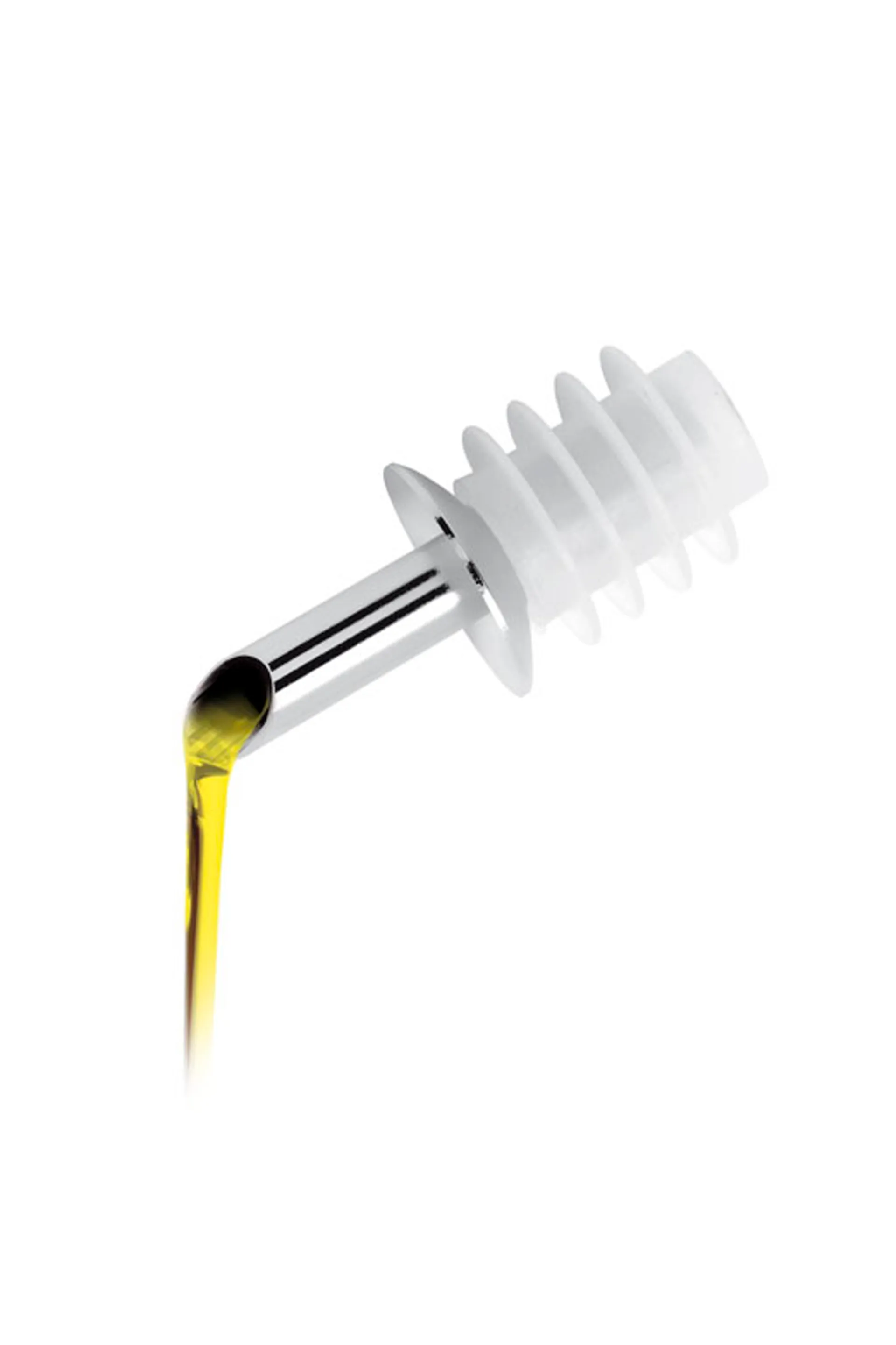 Heirol Oljepip med droppstopp, Stainless steel Heirol