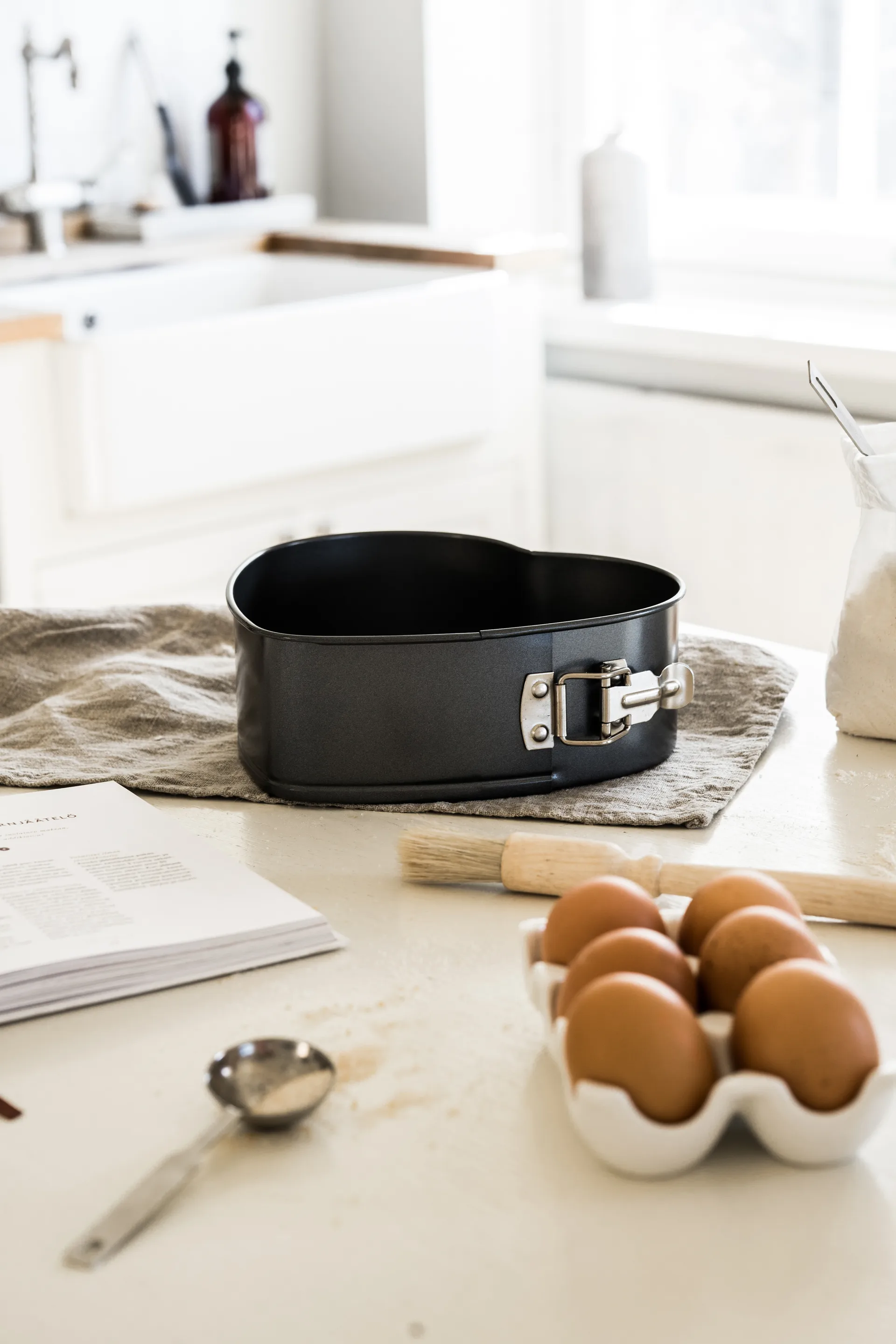 Heirol springform hjärta, Liten 11x11 cm Heirol