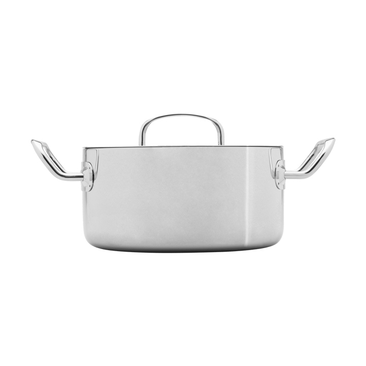 Heirol Steely Classic Triply gryta med lock 3 liter - Rostfritt stål - Heirol