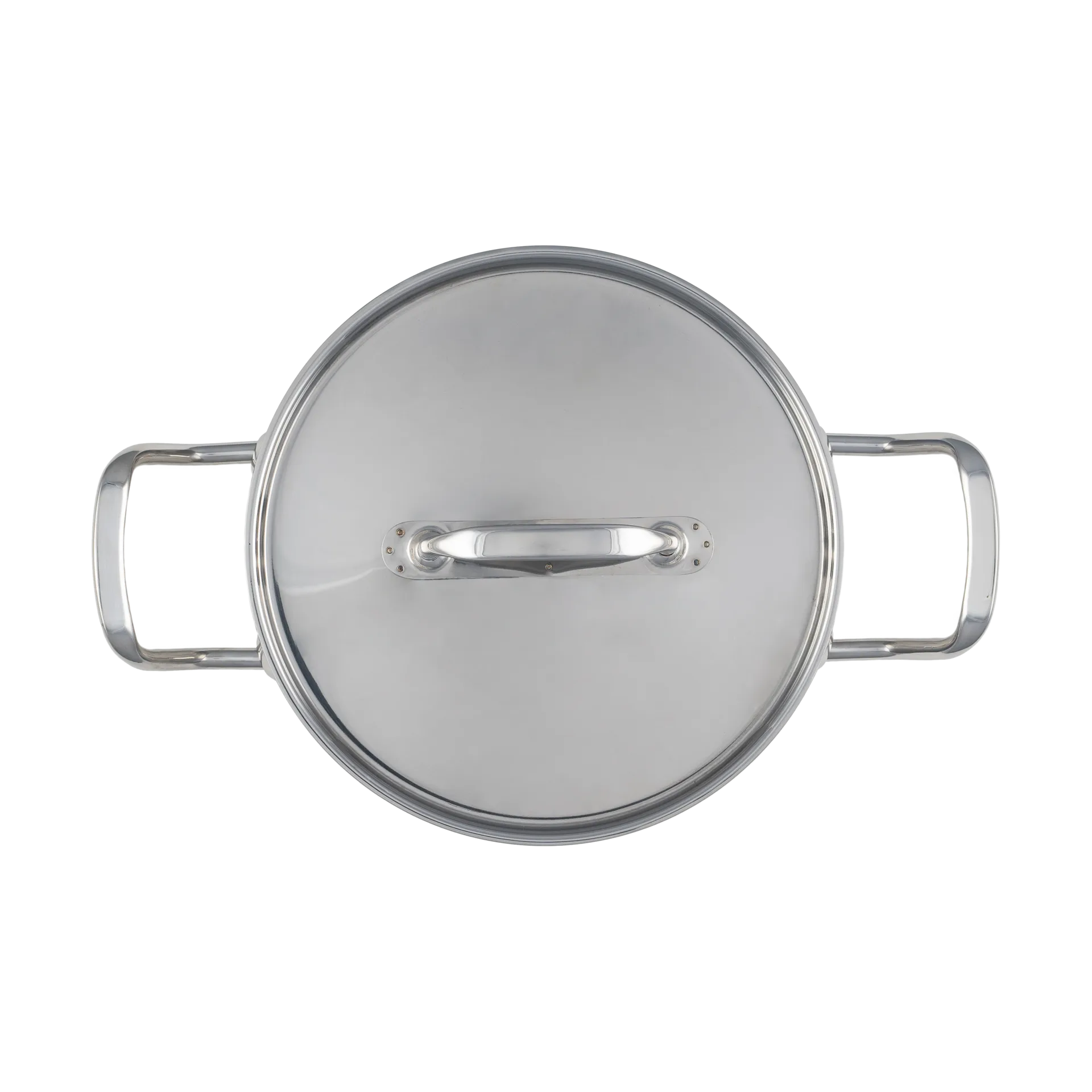 Heirol Steely Classic Triply gryta med lock 3 liter, Rostfritt stål Heirol