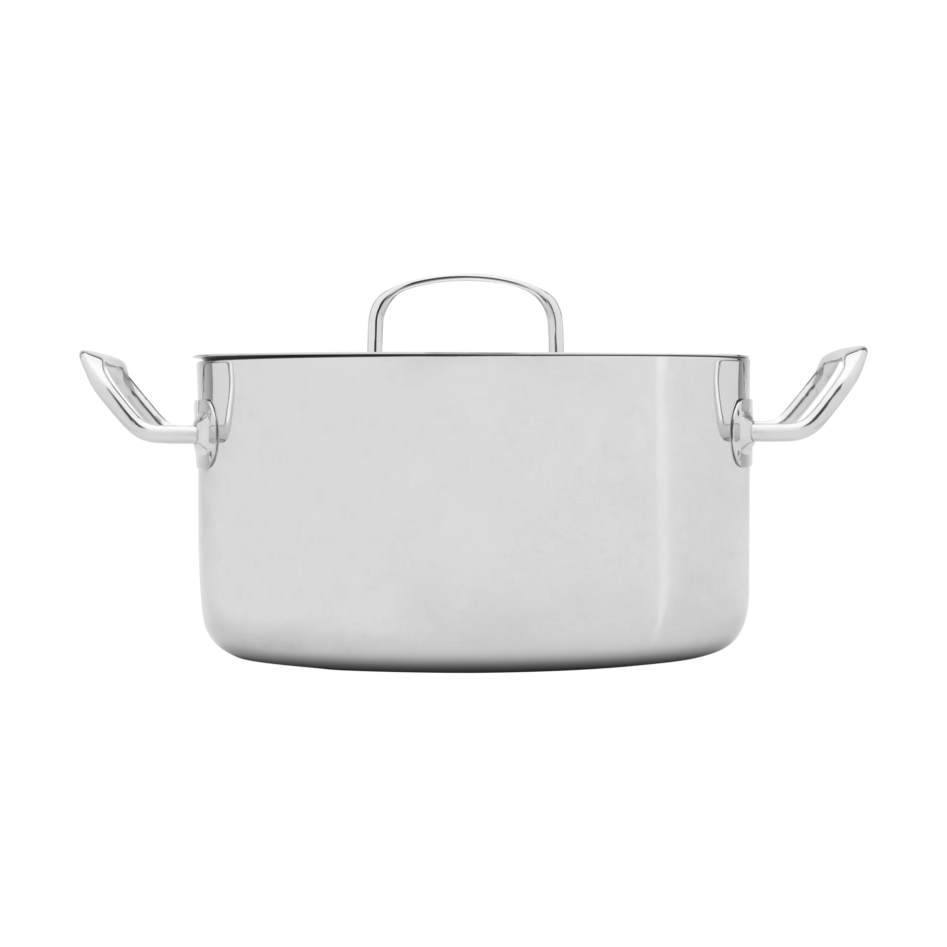 Heirol Steely Classic Triply gryta med Lock 5,5 liter, Rostfritt stål Heirol