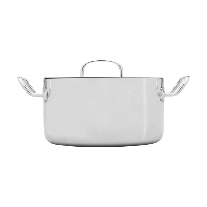 Heirol Steely Classic Triply gryta med Lock 5,5 liter - Rostfritt stål - Heirol