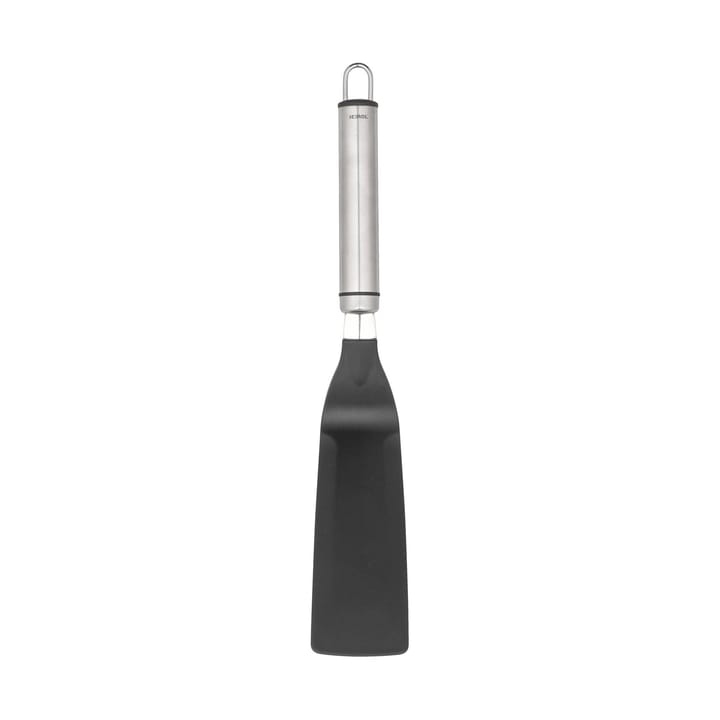 Heirol Steely nylonspatula - Svart-rostfritt stål - Heirol