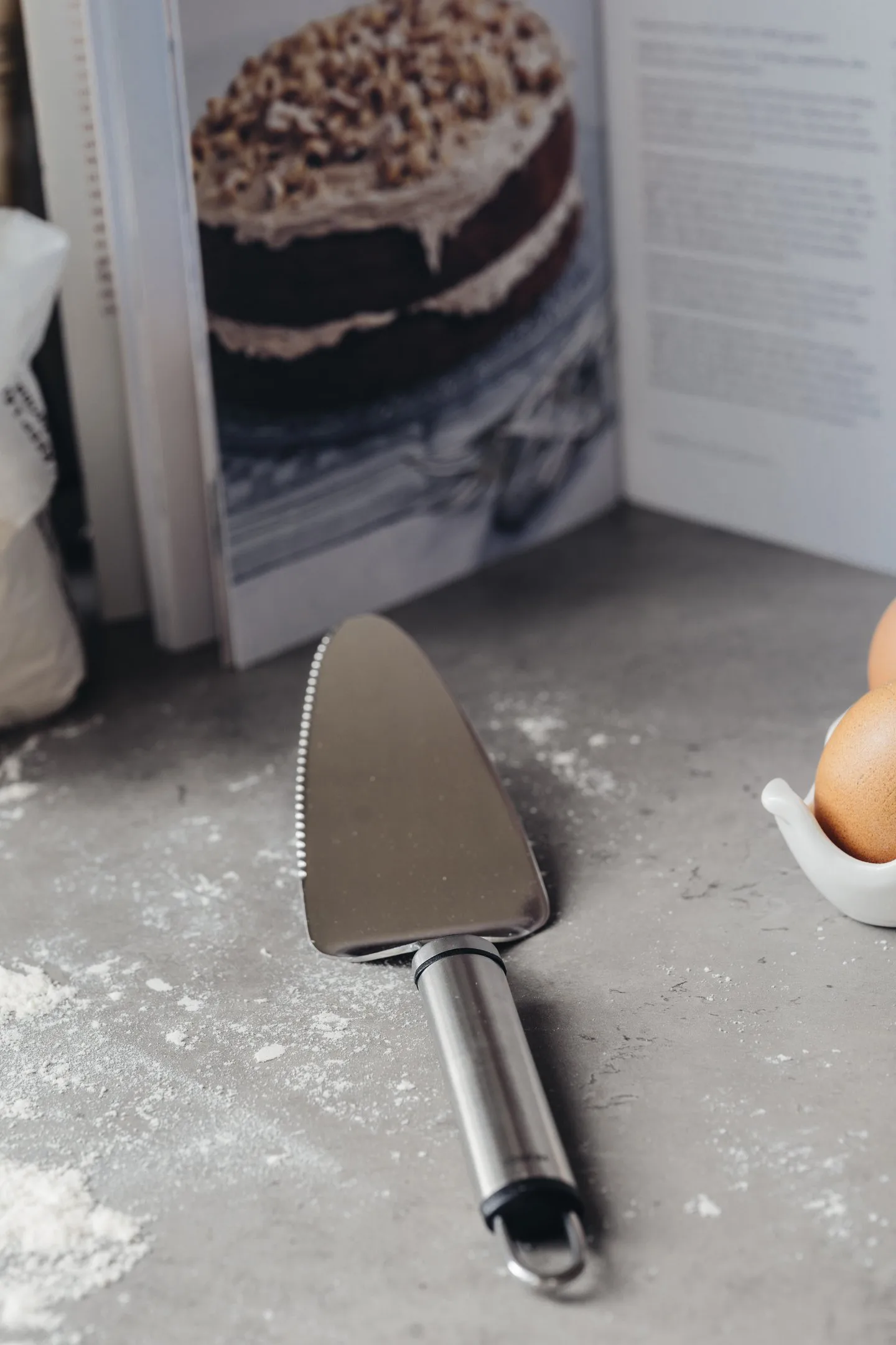 Heirol Steely tårtspade, Rostfritt stål Heirol