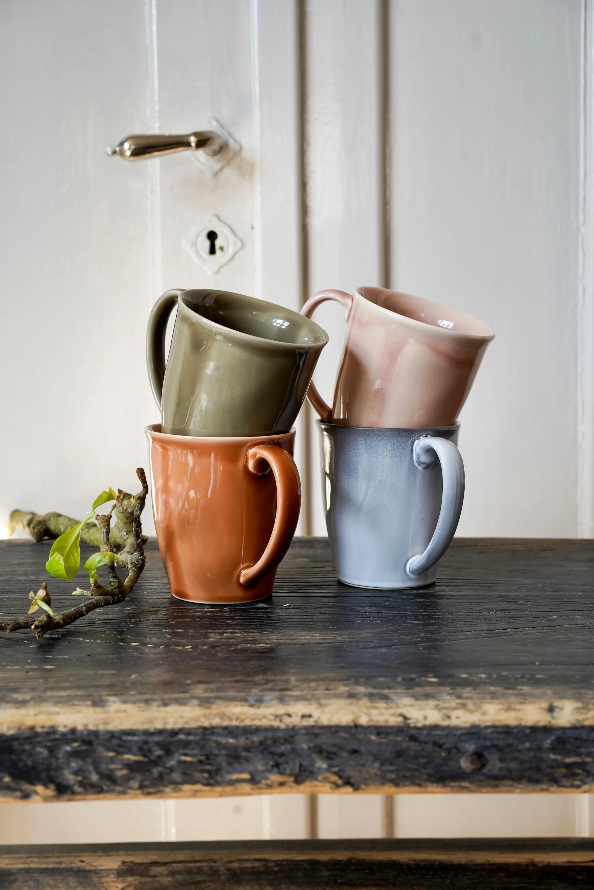 Heirol x Nosse Edge kopp med öra 35 cl, Gold Heirol