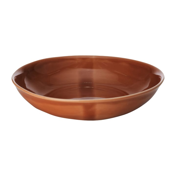 Heirol x Nosse Smooth djup tallrik Ø28 cm - Terracotta - Heirol