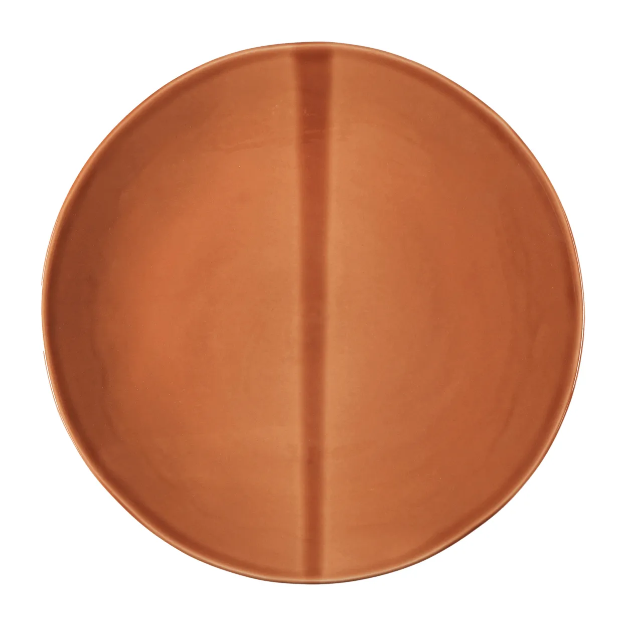 heirol heirol x nosse smooth tallrik ø28 cm terracotta